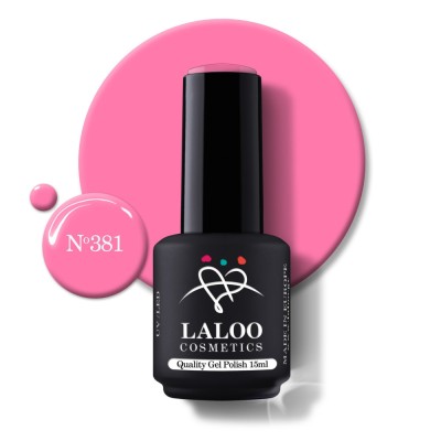 &amp;Nu;&amp;omicron;.381 Barbie Bright Pink | Laloo gel polish 15ml foto