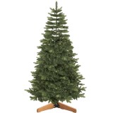 HOMCOM Brad artificial de Crăciun Brad Nobil, 1161 ramuri, 210 cm, verde | Aosom Romania