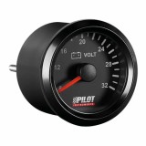 Voltmetru Seria Black Analog 9-32V - O 2" (52 mm) Garage AutoRide