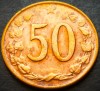 Moneda 50 HALERU - RS CEHOSLOVACIA, anul 1963 * cod 4094 A, Europa