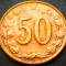 Moneda 50 HALERU - RS CEHOSLOVACIA, anul 1963 * cod 4094 A