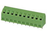 Regletă de conexiuni PCB unghi 55&deg; 3,5mm 8 piste 10A
