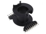 Coil Former with Pins Vertical 16 Terminals