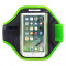 Husa tip banderola Iphone 7, ArmBand, pentru fitness, verde
