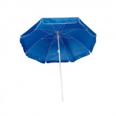 Umbrela plaja Strend Pro WILLA, diametru 180 cm, 22/25 mm, albastru foto