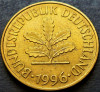 Moneda 5 PFENNIG - GERMANIA, anul 1996 * cod 2844 - litera J, Europa