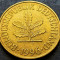 Moneda 5 PFENNIG - GERMANIA, anul 1996 * cod 2844 - litera J