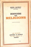 HISTOIRE DES RELIGIONS-DENIS SAURAT-267331