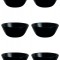 Set boluri, 6 piese, 1.16 L, Opal, Negru
