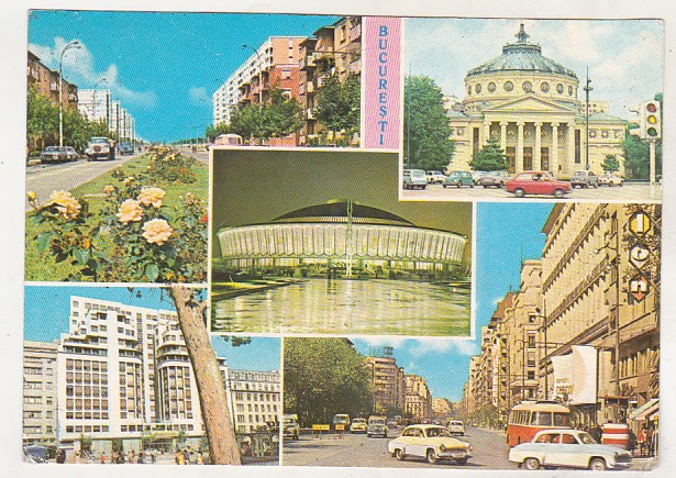 bnk cp Bucuresti - Vedere - uzata - marca fixa