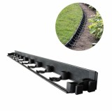 Palisaden Kunststoff 6cm x 1m | Rasenkanten | Beeteinfassung | Beetumrandung | Beetbegrenzungen