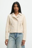 Answear.LAB geaca ramones culoarea bej, de tranzitie