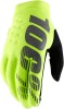 Manusi motocross 100% BRISKER culoare galben/negru marime M Cod Produs: MX_NEW 33305704PE