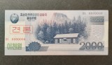 2000 Won Specimen, 2008 - Coreea de Nord