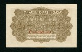Romania 25 bani 1917 necirculata