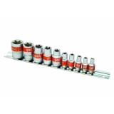 Trusa tubulare Torx 1/4&quot;, 3/8&quot;, 10 bucati CR-V, Gadget, 330561