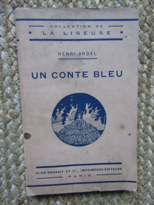 Un Conte Bleu - HENRI ARDEL foto