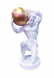 Cumpara ieftin Statueta decorativa, Culturist, Alb, 45 cm, WX8253