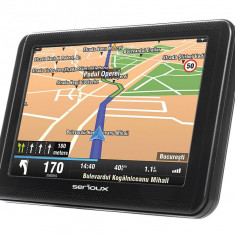 Gps serioux urban pilot upq500 5.0 tft rezolutie: 800*480 mstar2531 800mhz 256 mb ddr3 ram