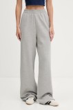adidas Originals pantaloni de trening din bumbac Essentials culoarea gri, melanj, JW2811