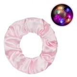 Elastice Păr LED, Multicolor, Saten, Set 2 Bucăți, Oem