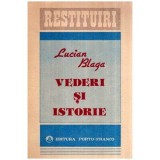 Lucian Blaga - Vederi si istorie - 117085