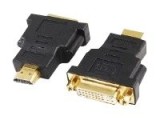 Cumpara ieftin Gembird A, HDMI, DVI, 3 , Adaptor HDMI la DVI, D 24+1, Single Link, gold, plated