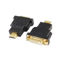 Gembird A HDMI DVI 3 Adaptor HDMI la DVI D 24+1, Single Link, gold plated