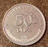 C50 - Moneda foarte veche - Croatia - 50 lipa - 2005