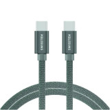 Cumpara ieftin Cablu Date Swissten USB-C to USB-C Textil 1.2M Gri