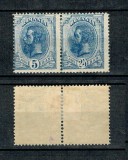 1897 - Spic de Grau, 5 bani + 25 bani nestampilate