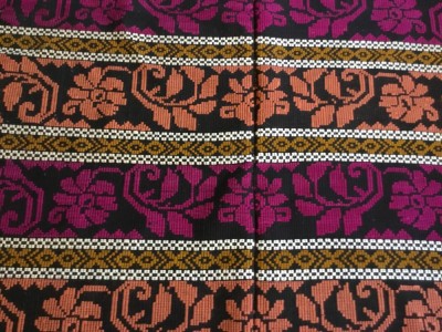 arta / traditie / rustic / design - Cuvertura , Macat , Scoarta , Patura taraneasca realizata manual la razboiul de tesut ! foto