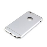 Cumpara ieftin Husa iPhone 6/6S Forcell 3 in 1 Argintie Plastic - Carcasa Protectie Anti-Zgarieturi