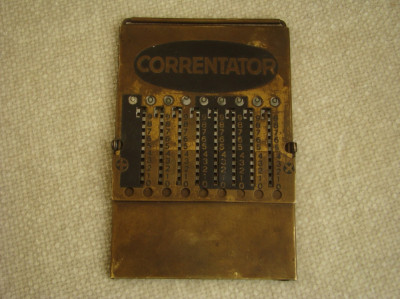 Instrument de Calcul Vintage - CORRENTADOR 1920 foto