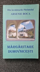 MARGARITARE DUHOVNICESTI - Arsenie Boca