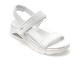 Cumpara ieftin Sandale SKECHERS albe, UNO, din material textil
