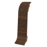Element imbinare pentru plinta Vilo Flex 528, nuc, 55 x 22 mm, 2 buc/set