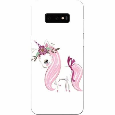 Husa silicon personalizata pentru Samsung Galaxy S10 Lite, Unicorn foto