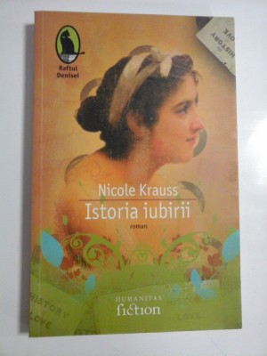 ISTORIA IUBIRII - NICOLE KRAUSS foto