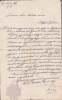 A3774N Act emis &icirc;n privința unui suspect de Scaunul de judecată al comitatului Solnocul Interior, 1869, cu sigiliu aplicat ca timbru sec, lb maghiară