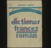 Dicționar Francez-Rom&acirc;n Marcel Saraș - Carte Limbi Străine