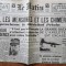 ZIARE VECHI-Le matin 1940 - stiri al doilea Război mondial.