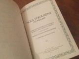 NOUL TESTAMENT CU PSALMII 1972 TIPARIT CU APROBAREA SF. SINOD SUB INDRUMAREA PATRIARHUL JUSTINIAN/ DUPA TEXTUL GREC, FORMAT 15 x 10,5 CM.