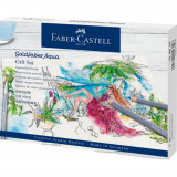 Cumpara ieftin Set 40 Creioane Colorate Acuarela Faber-Castell Goldfaber Aqua Studio Box, Diverse Culori, Creioane Acuarela Faber Castell Goldfaber Aqua, Creioane Co