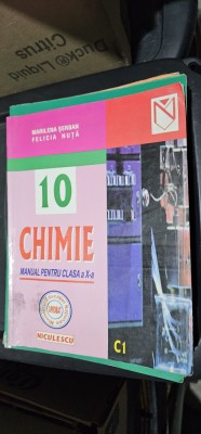 CHIMIE C1 CLASA A X A MARILENA SERBAN FELICIA NUTA EDITURA NICULESCU foto