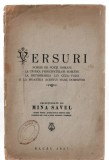 Versuri scrise de poeti rom&acirc;ni la Unirea Principatelor rom&acirc;ne - la detronarea lui Cuza-Vodă și la moartea... colecționate de Mina Savel, Bacău, 1927