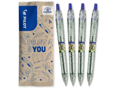 Set flow pack 4x pix B2P Ecoball 1.0 mm albastru foto