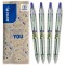 Set flow pack 4x pix B2P Ecoball 1.0 mm albastru