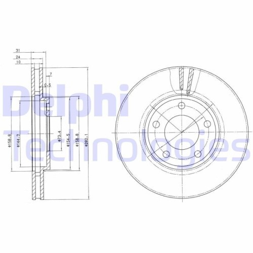 Delphi Disc frana