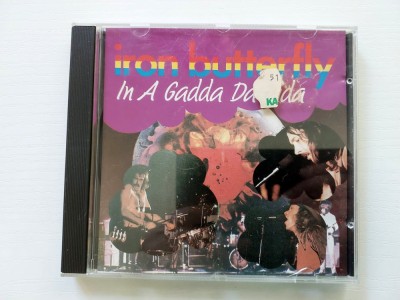 #CD - Iron Butterfly &amp;ndash; In A Gadda Da Vida, 1989, Psychedelic Rock, Prog Rock foto